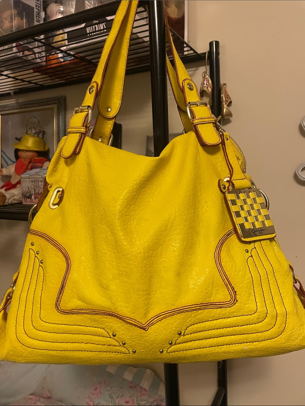 Jessica Simpson Large Shoulder Bag in Yellow